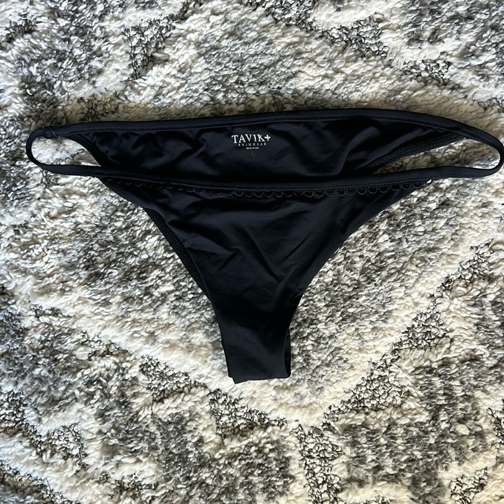Tavik Black Swim Bottoms L